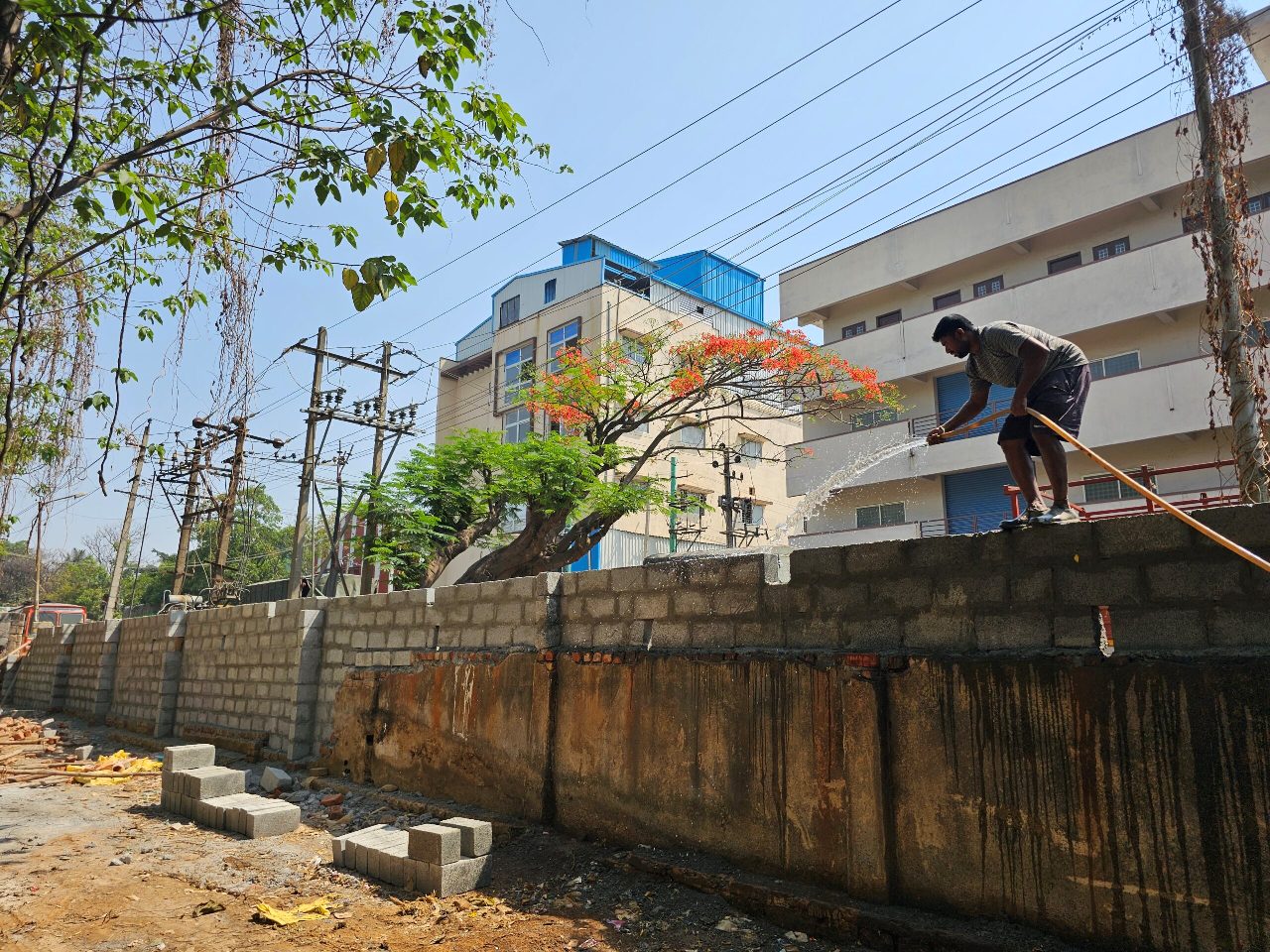 Revitalizing KIADB Pump House: Transforming a Dump Yard into a Green Oasis